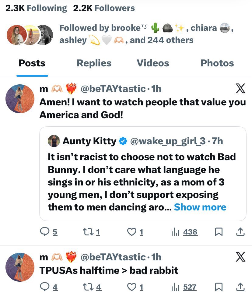 Cancel me if you want but she has no place in this community. To actively call yourself a Swiftie, have Taylor in your actual name and call yourself a supporter of the people who actively try and tear her down - you’re trash. Get that glitter off your icon and draw a clown nose.