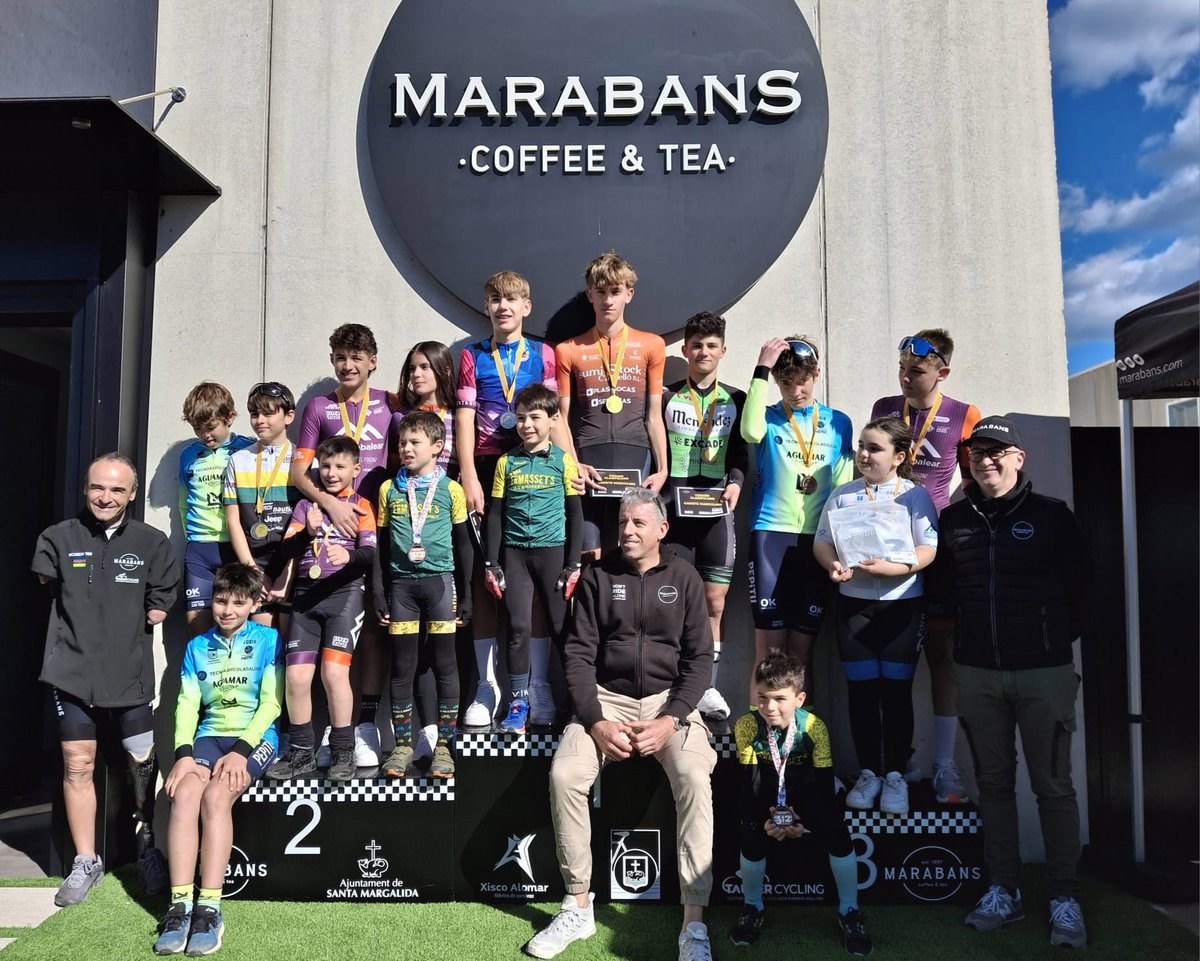 _FCIB's tweet image. "MARABANS KIDS CHALLENGE"

El Club Ciclista Santa Margalida organizó este pasado sábado 7 de febrero la "Marabans Kids Challenge", una prueba en circuito urbano destinada únicamente a las categorías de ciclismo escolar.

Toda la INFO en Instagram y Facebook.