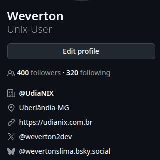 weverton2dev's tweet photo. Atingi a marca de 400 seguidores no GitHub, não tenho muitas contribuições, o que mais publico ali são as sources de meus projetos pessoais de desenvolvimento web. Ainda assim gosto de pensar que essas pessoas estão pelo menos vendo meu trabalho e tirando alguma inspiração https://t.co/Rh11PdykXM