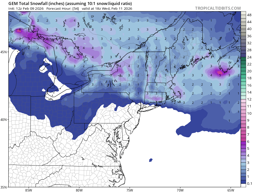 CMC and RGEM on the same page for tomorrow night - well see what happens come this afternoon