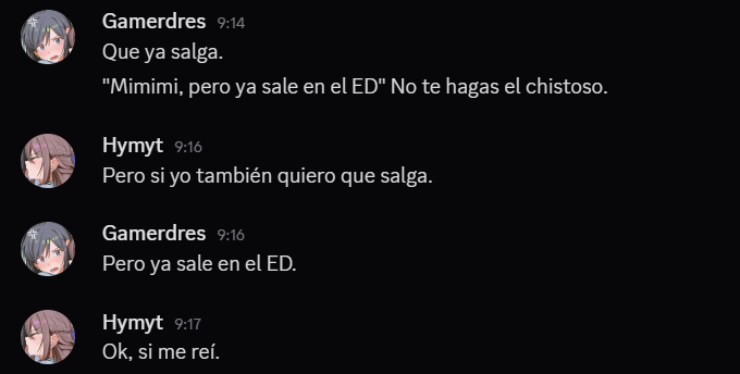 Bien chistosito era.