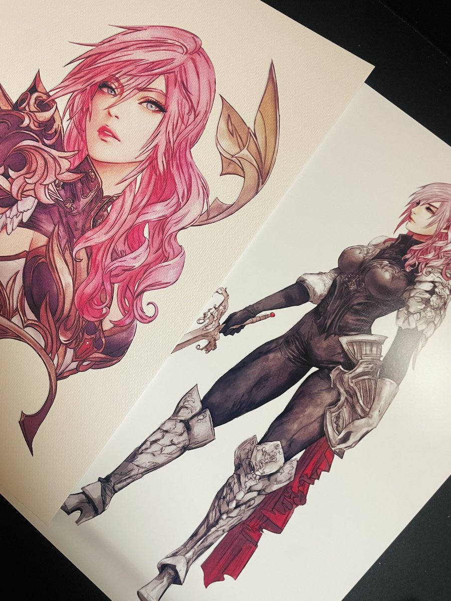 vhyrel's tweet photo. Lightning Farron order. ⚡️#FFXIII #FF13. Shop: https://t.co/3VaFQWMIWI https://t.co/AkavHZFall