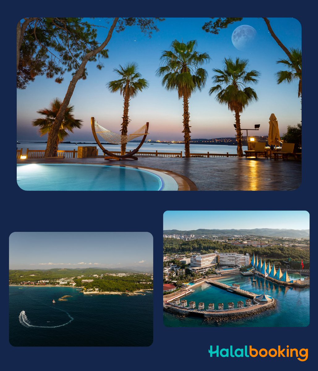 Nisan ve Mayıs aylarında güneşin tadını çıkarın 🌸

Yaz tatilinize hızlı bir başlangıç yapmak için, Akdeniz kıyısındaki en popüler tatil köyü otellerimizden birinde sezon başı tatili rezervasyonunuzu erkenden yapın.

🌸 Detaylı bilgi: go.halalbooking.com/All-inclusive-…