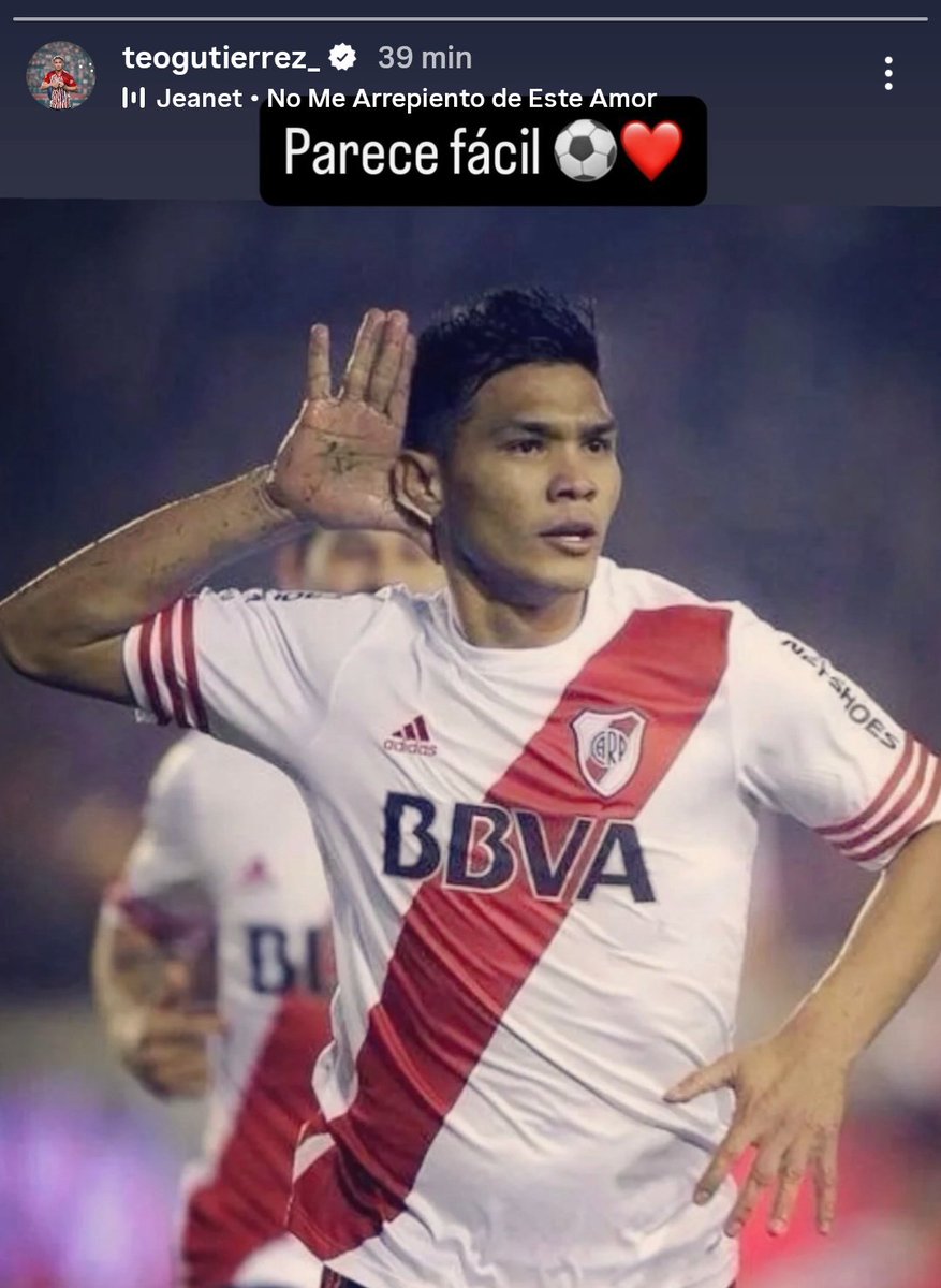 LA HISTORIA DE TEO GUTIERREZ nskskdksk PALAZO A LOS DELANTEROS DE RIVER

El más grande de todos.