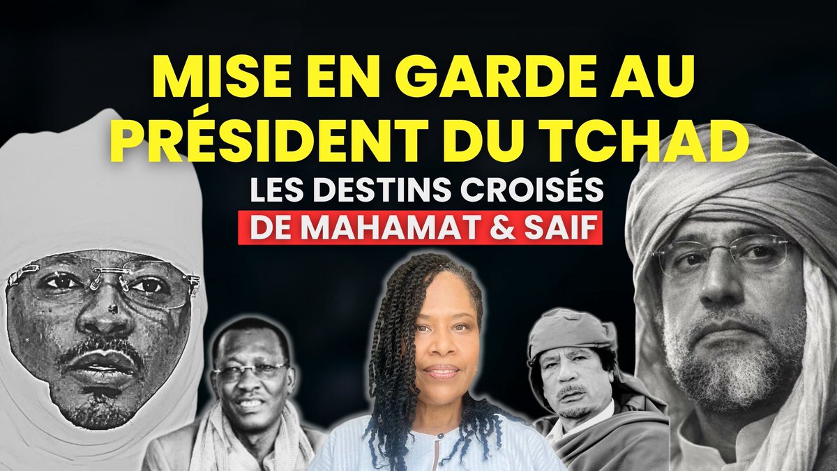 Nath_Yamb's tweet photo. Mon avertissement au président tchadien. Saif al-Islam et Mahamat Idriss Deby Itno: destins croisés 
📺 https://t.co/9SjzQOBsOi https://t.co/bJWZzqUA5V