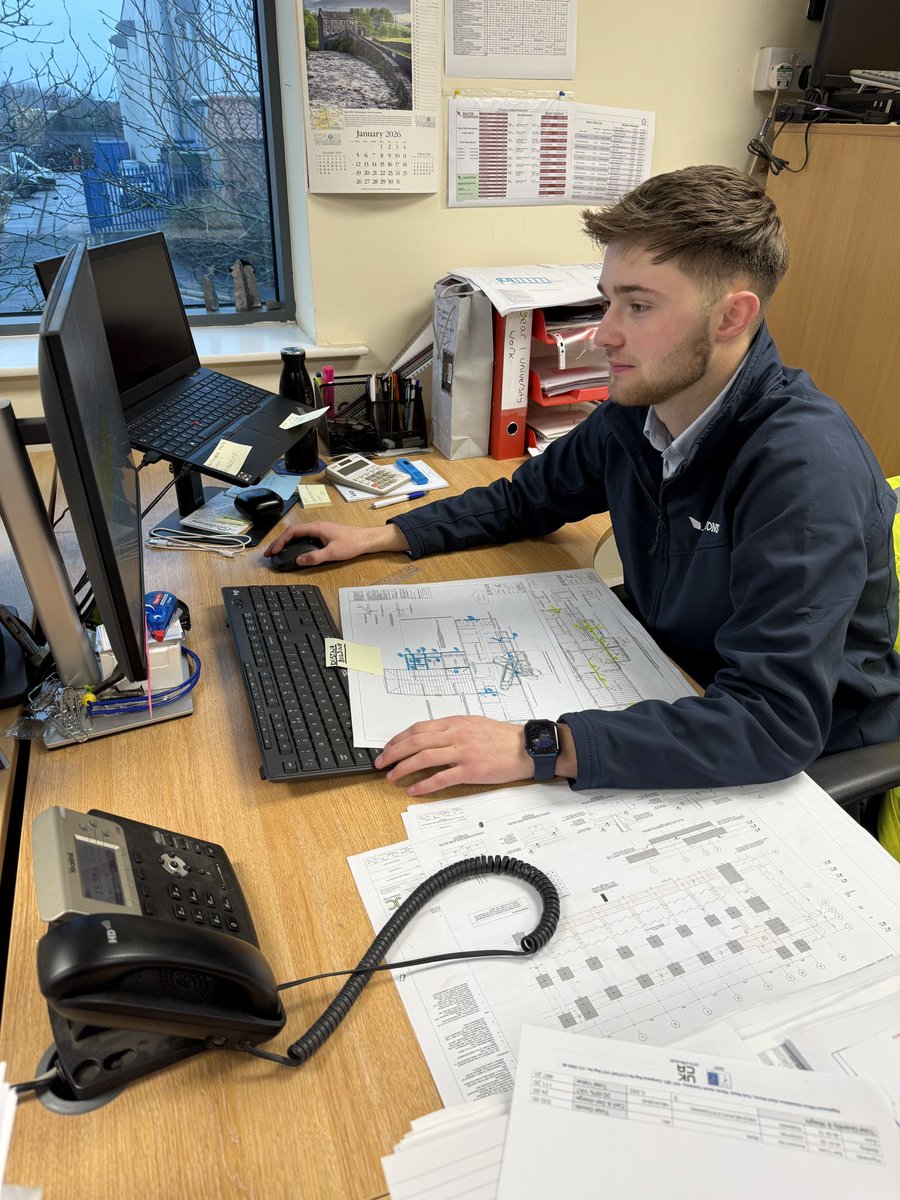 Proud to be supporting National Apprenticeship Week! Our fantastic QS/ estimator apprentice George is gaining real, hands-on experience on live projects. Interested in finding out more, then head to the careers section of our website! #NAW20206 #NationalApprenticeshipWeek