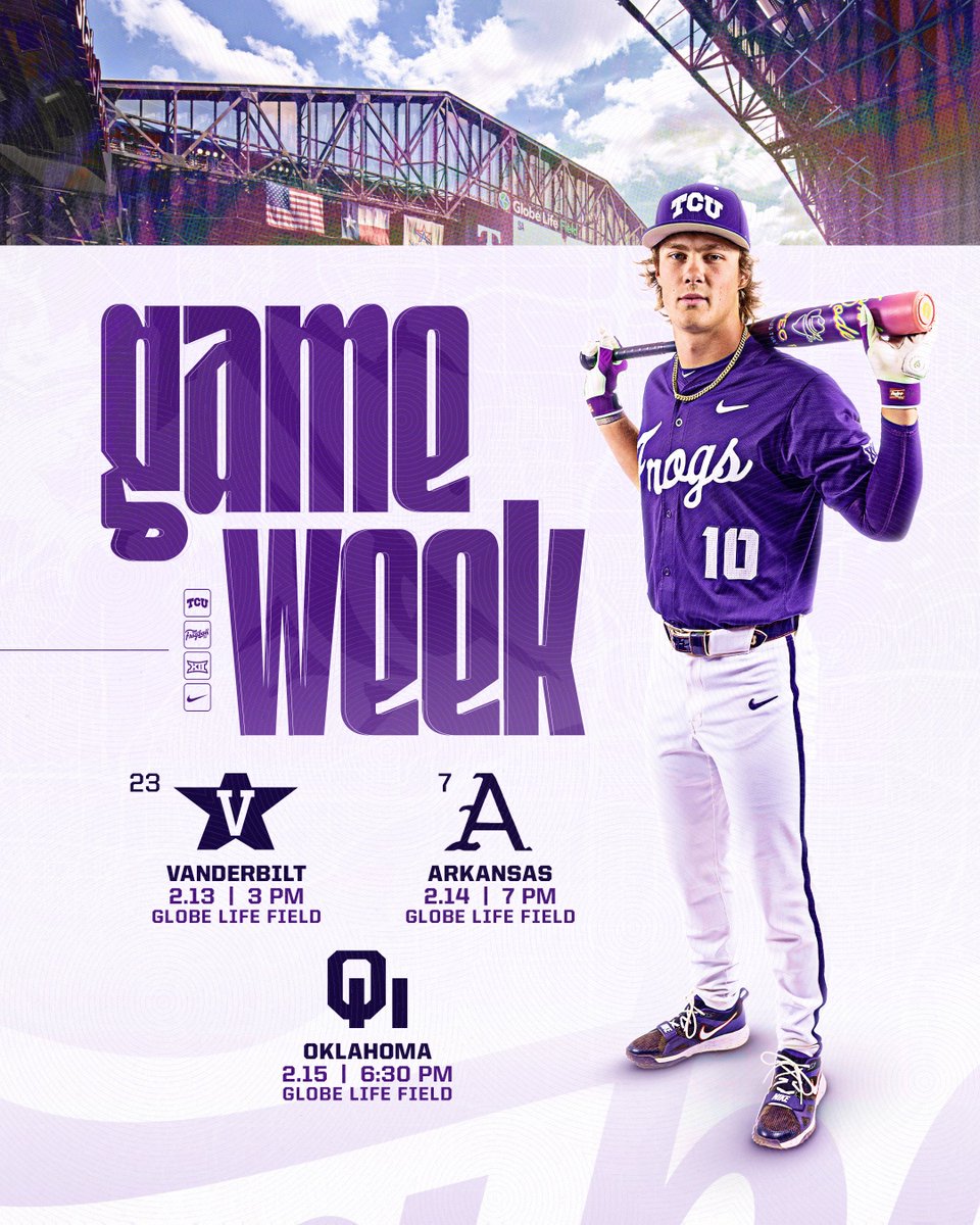 congratulations frog fam, you've officially made it to 𝗚𝗔𝗠𝗘 𝗪𝗘𝗘𝗞 😎

#GoFrogs | #FrogballUSA