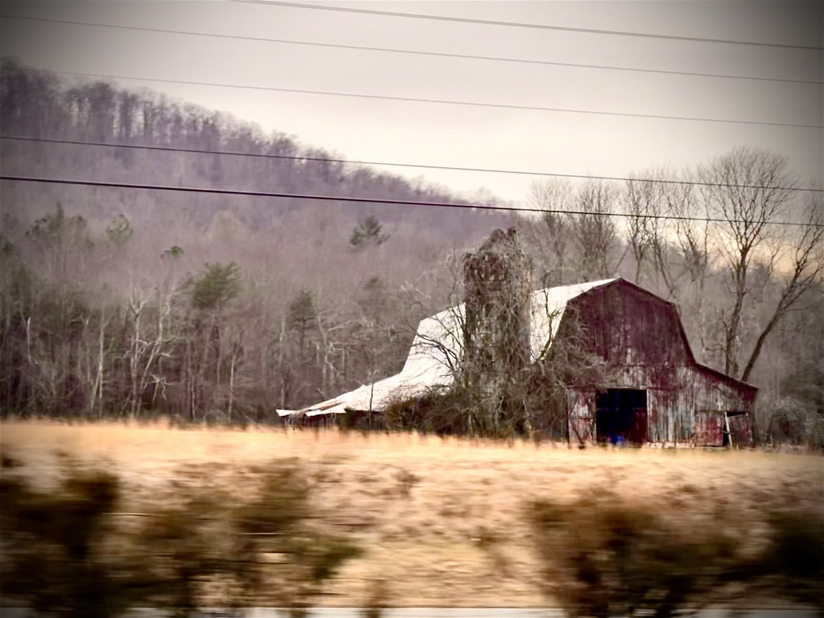 Old barns always remind me of my childhood and my days spent on my granddaddy’s farm.  The sweet smell of hay, the buzz of insects in the tall grass, and the peaceful afternoons catching catfish from his pond. #Tennessee #oldbarns