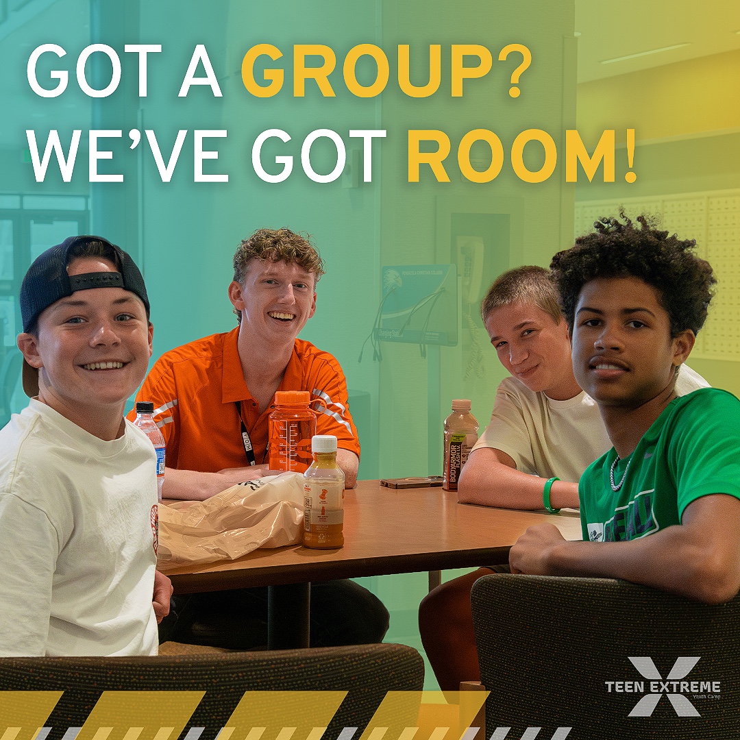 Bring your crew and join us for an unforgettable week at Teen Extreme. There’s still space for groups—don’t miss out! 🚨 Click the link to check availability and register today: ow.ly/xXIX50Y9Aei