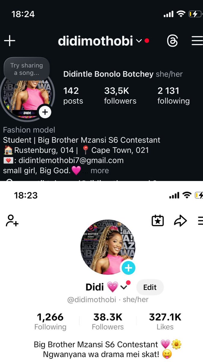 iloveratile's tweet image. imagine not following one of the coolest girlies in the house ?😍please go follow my girl, Didi. 🌼

DIDI IS HERE TO STAY
DIDI X 2M
#Didi
#Daisies 
#BBMansiS6 
#BBMzansi
