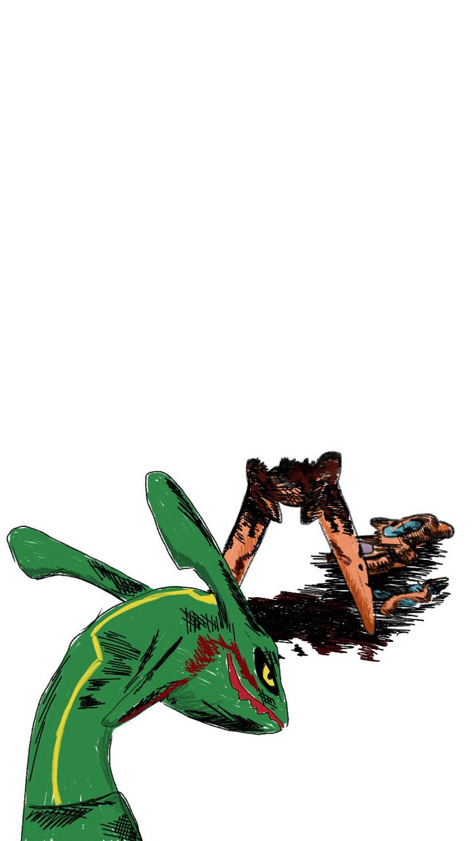AJJ_PA's tweet photo. Deoxys v Rayquaza accurate portrayal 

Gojo v Sukuna battle #JujtsuKaisen #Pokemon #pokemonart https://t.co/6HIWowhl36