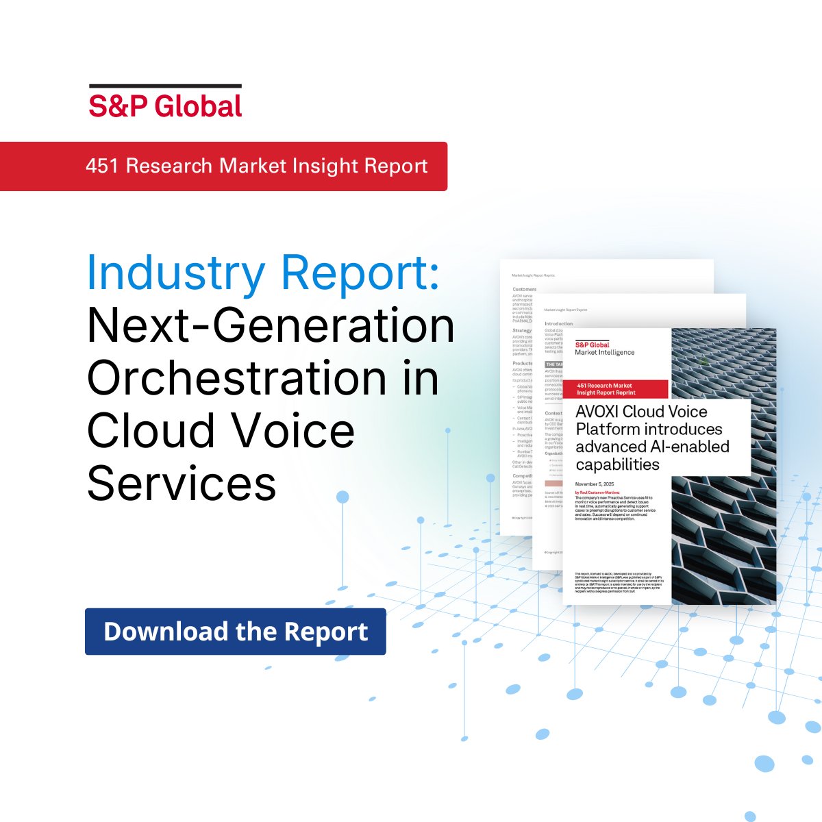 Managing global voice shouldn’t mean managing 20 different vendors.

451 Research analyzes why enterprises are shifting to a single "Intelligent Voice Orchestration" layer for better quality and control.

Download report: hubs.la/Q0412P0Y0

#VoiceSoftware #AIinCX