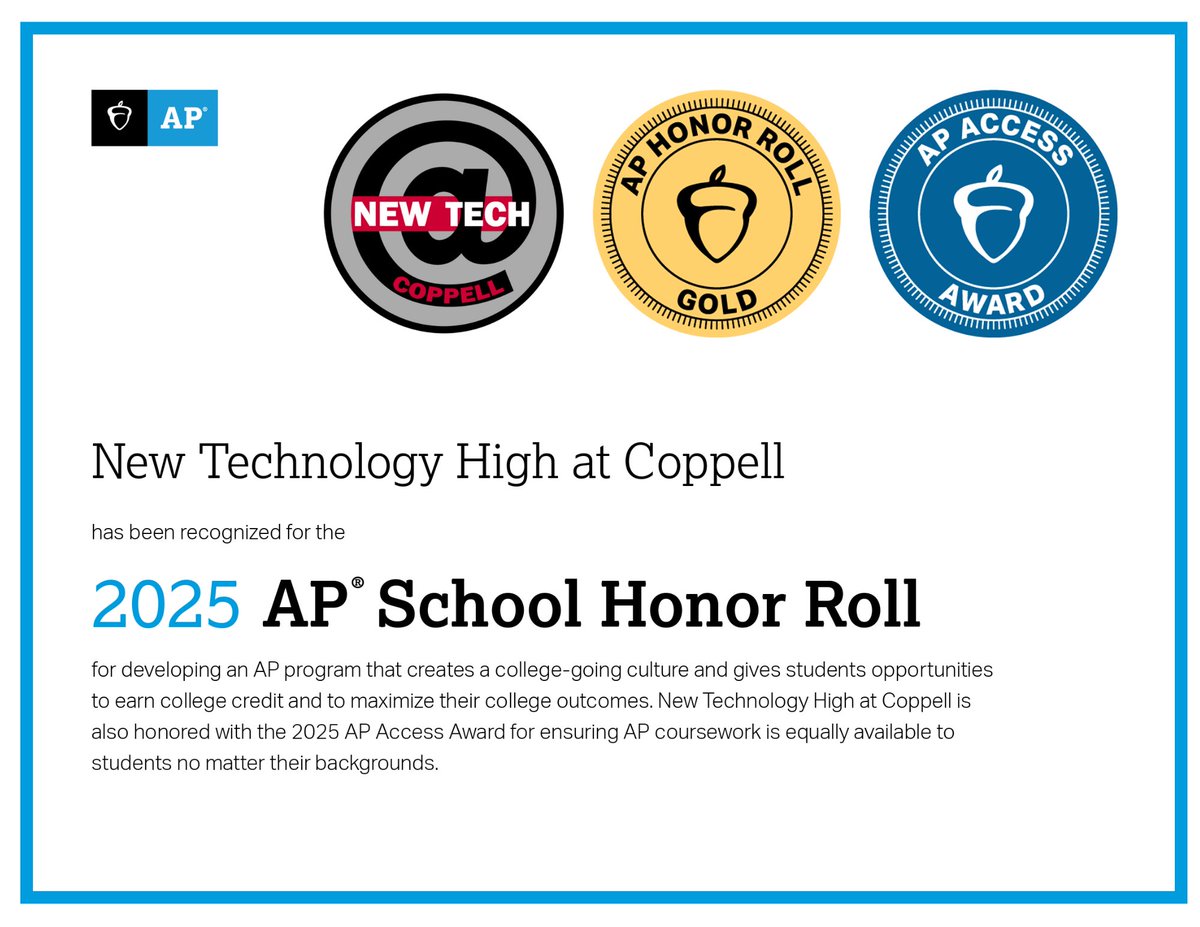 New Tech High @ Coppell tweet media