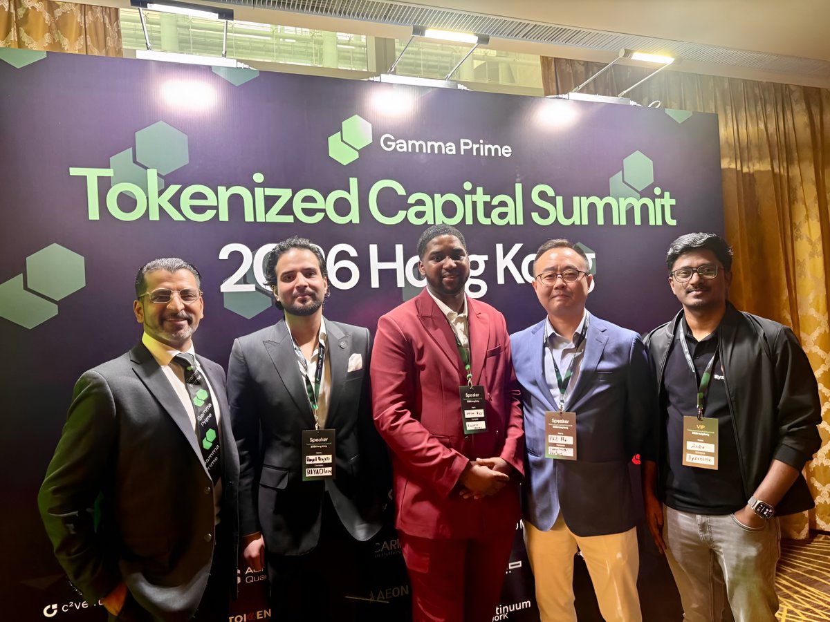 Great conversations on the ground this week with our Founder &amp; CEO <a href="/AnbuKannappan/">Anbu Kannappan</a>.

Institutional finance is moving onchain, and Byzanlink is here to build the infrastructure behind it.