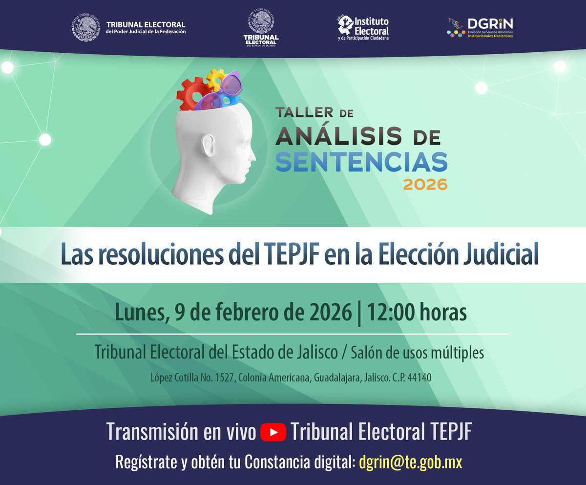 Tribunal Electoral del PJF tweet media