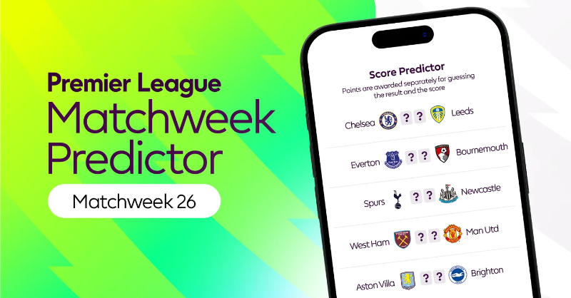 premierleague's tweet photo. Think you're a Premier League expert? Prove it 🤓

Predict the correct result of all 10 midweek Premier League matches ⬇️