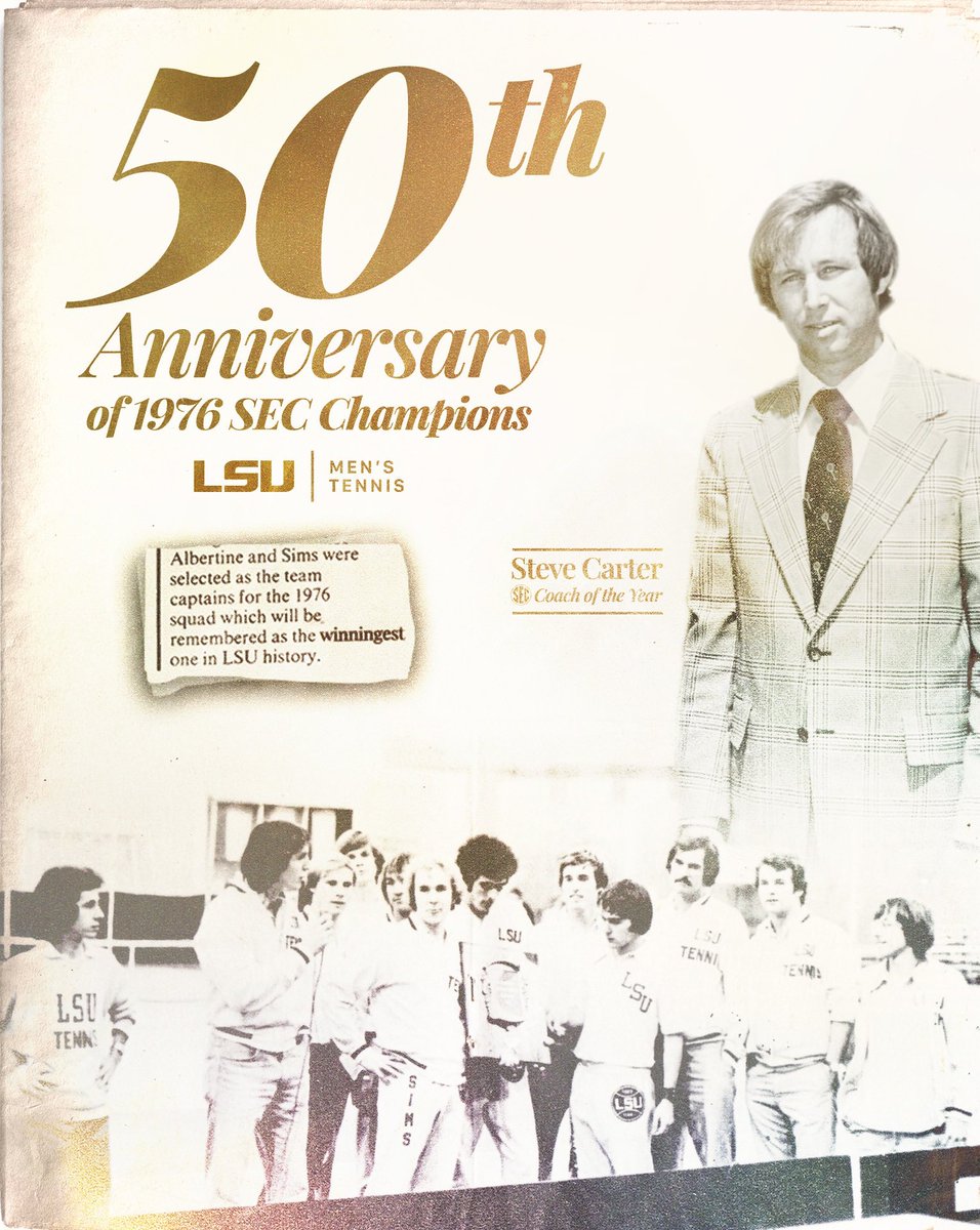 LSU Men's Tennis tweet media