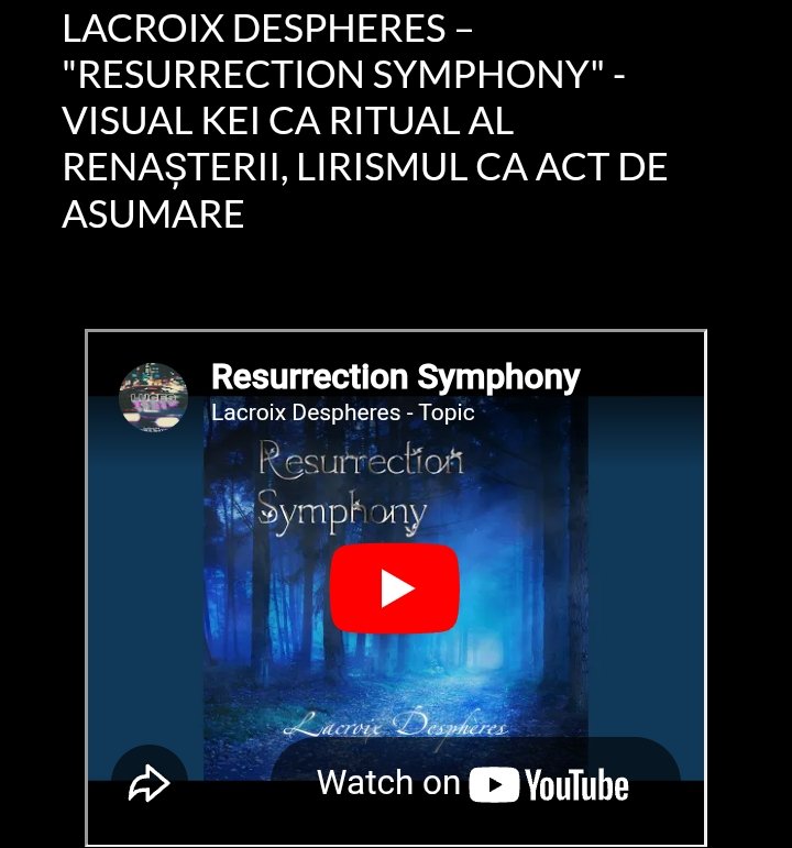 ✨ Resurrection Symphony – Lacroix Despheres 🎶💫Visual kei, emoție și simbol într-o simfonie captivantă! 
Recenzia aici :ajianotengokumusicproject.blogspot.com/2026/02/lacroi…
#LacroixDespheres #Sho #ResurrectionSymphony #VisualKei #Saya #Mizuki #Satomi #Pegeot #TenYu #Naoki #YUKIexVersailles