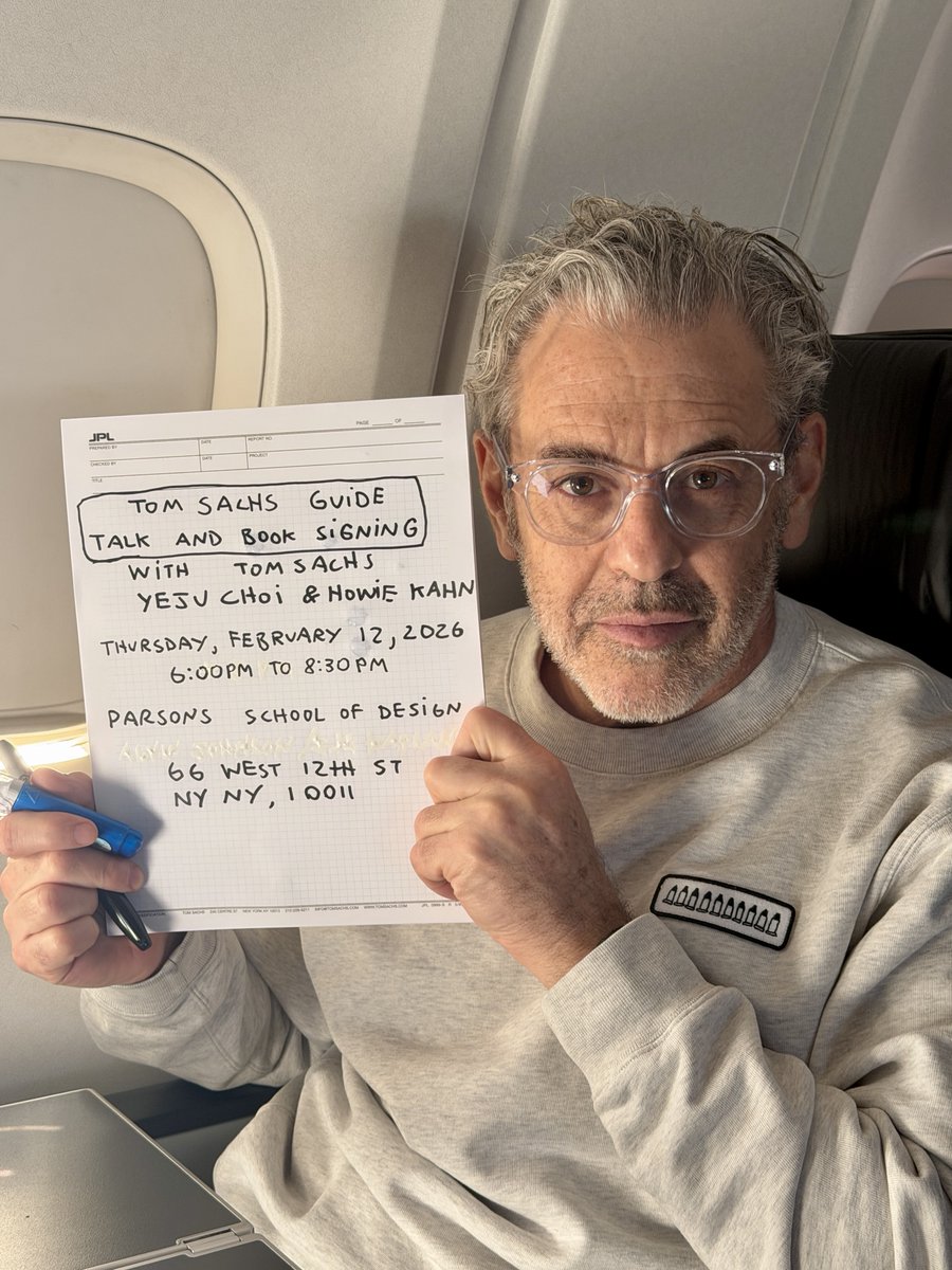Tom Sachs tweet media