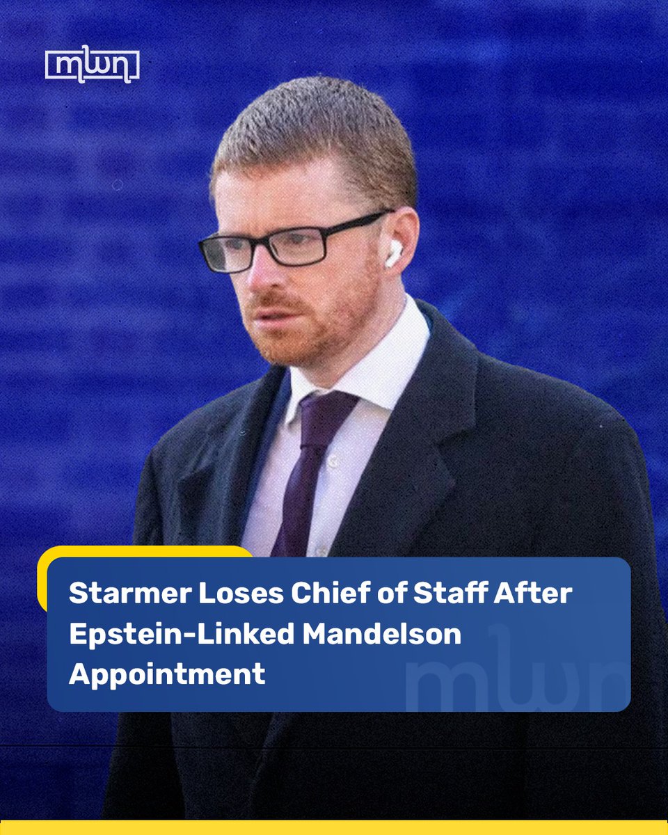 MoroccoWNews's tweet image. UK Prime Minister #KeirStarmer  is under renewed political pressure after his #chief of staff stepped down amid controversy tied to the appointment of #PeterMandelson, whose links to #JeffreyEpstein triggered widespread backlash.

Read more: clic.ke/wrwa9y