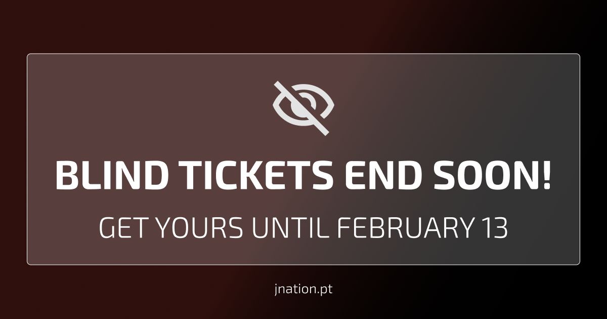 JNation 🇵🇹 May 26 & 27 - 2026 tweet media