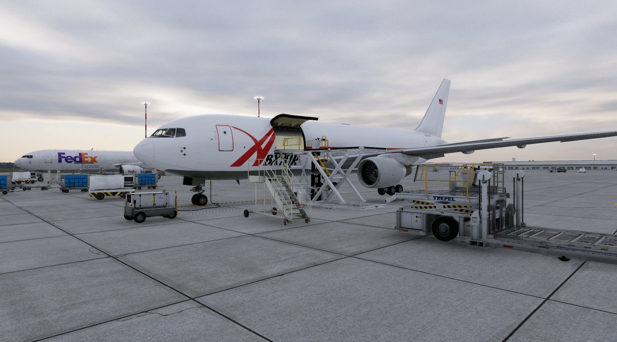 FlightFactor's tweet photo. ABX Air 767-SF (N767AX)
Departing Wilmington Airpark 🛫
Going strong for over four decades!
First flight: 1983 🗓️ | Freighter conversion: 2003 🔧
Included in our 767 Extended Package 📦 https://t.co/3H0rp5jNxC
