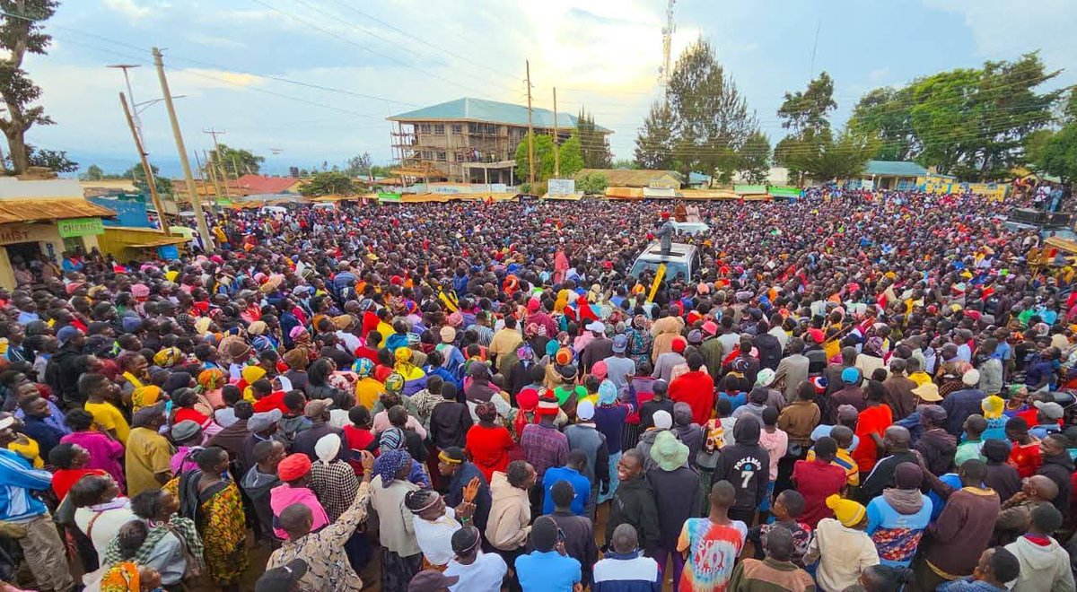 DidmusWaBarasa's tweet photo. Today, I engaged the people of Mt. Elgon, and together we agreed on a bold, people-centred solution to end hunger in Bungoma County.

This is a core pillar of my vision for Bungoma: a fair food system that protects the vulnerable, stabilises prices, and guarantees food security for every household. We will buy maize from peasant farmers at fair market prices during harvest — families who primarily produce for food but are forced by poverty to sell to meet immediate financial needs — store it safely, and sell it back to the community at the same price — shielding our people from exploitative middlemen who profit from hunger and deepen poverty.

Our focus remains on the most vulnerable — hustler families, widows, single mothers, and households living below the poverty line.

#DidmusBarasaGov27 #การเมืองไทย