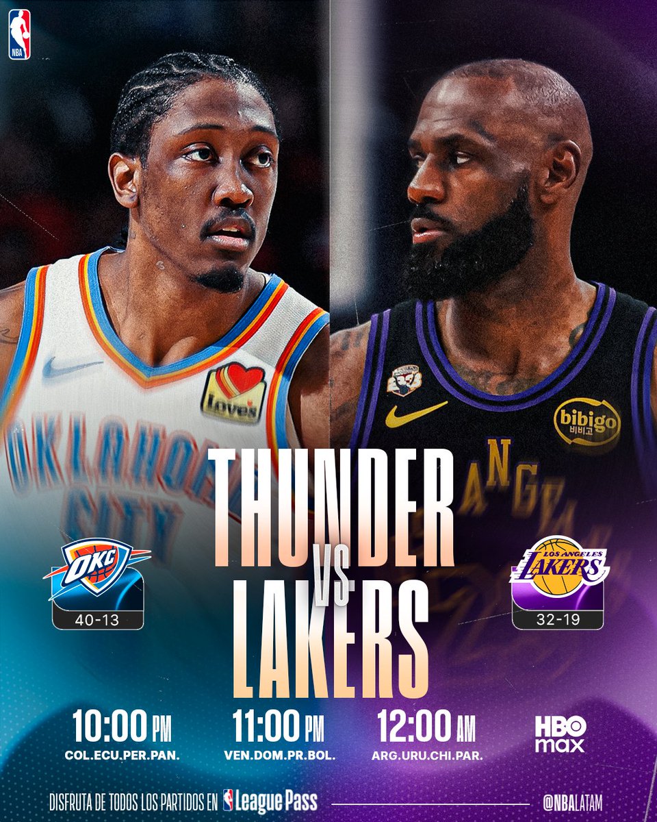 NBALatam's tweet photo. La doble tanda de #NBAxHBO es 🔥🔥🔥 https://t.co/PXxx3jq5NM