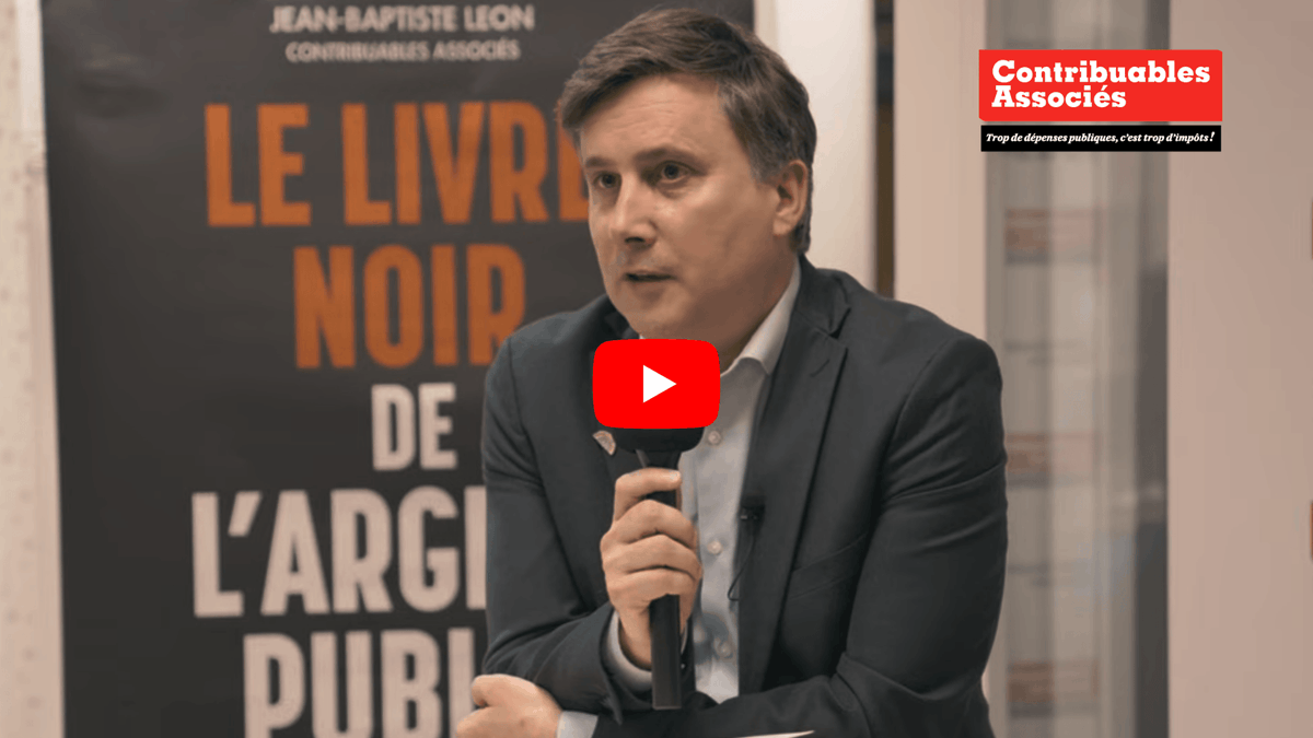 🎥Jean-Baptiste Leon a présenté le Livre Noir de l'Argent Public devant les membres de Contribuables Associés
Vidéo intégrale➡️youtu.be/WnX0b9jskgw
📖Disponible ici : actions.touscontribuables.org/le-livre-noir-…
<a href="/JiBeLeon/">Jean-Baptiste Leon</a>