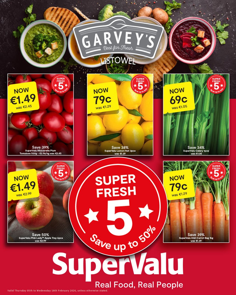 Garvey's SuperValu Listowel tweet media
