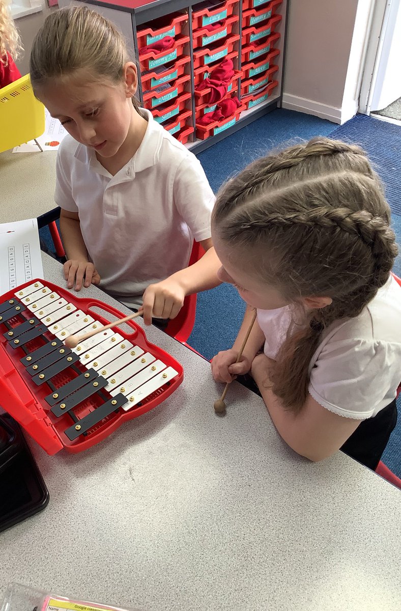 In music, we’ve been playing pentatonic melodies🎶