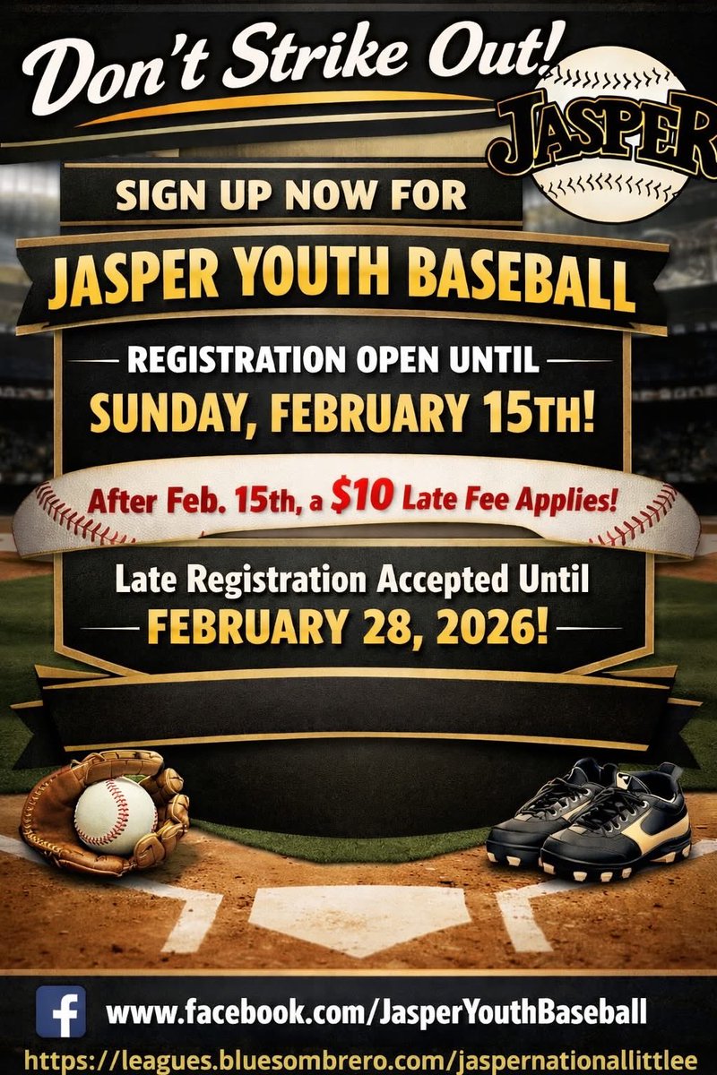 Last week of Registration before late fees!