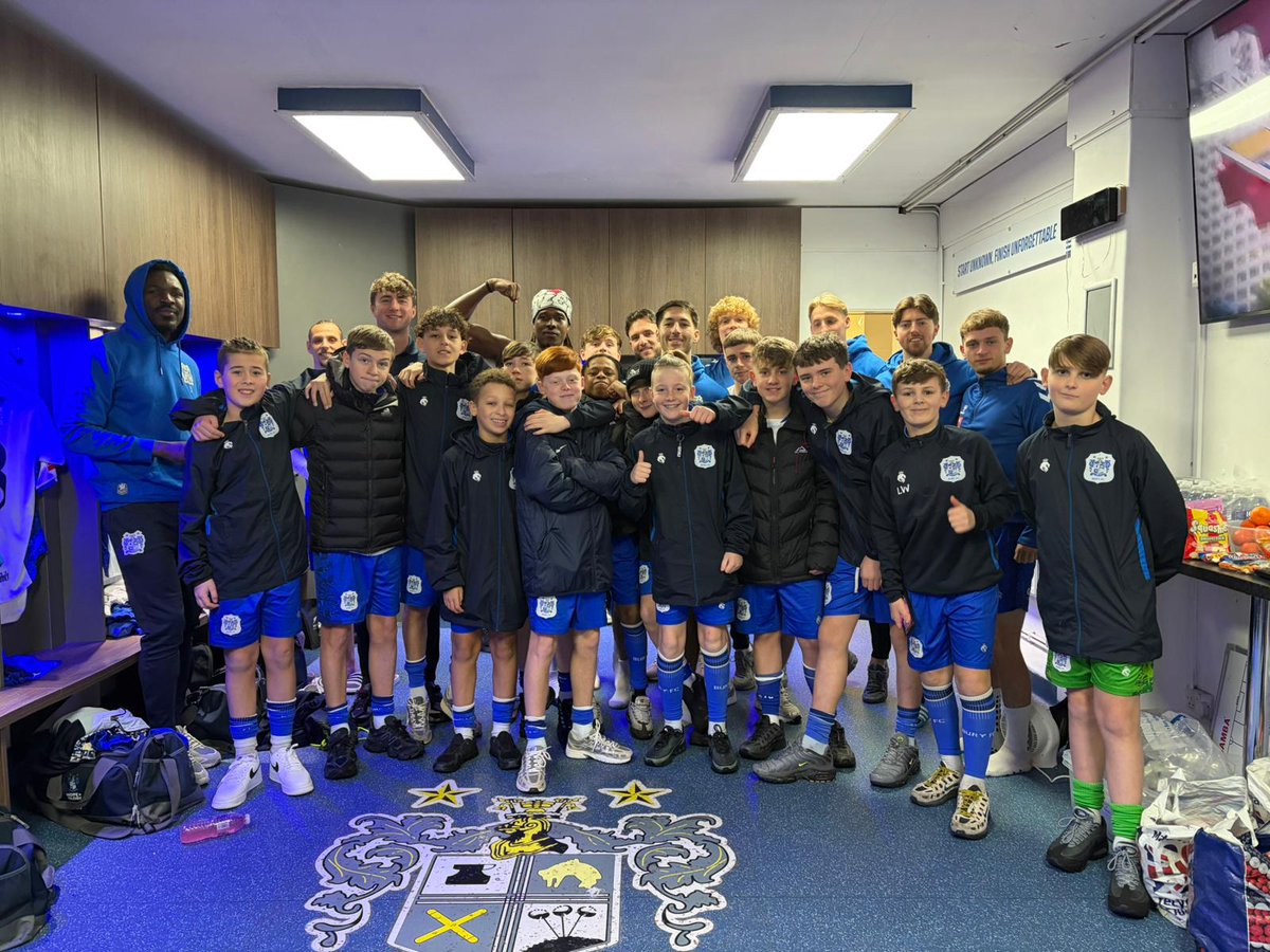 Bury FC Juniors tweet media