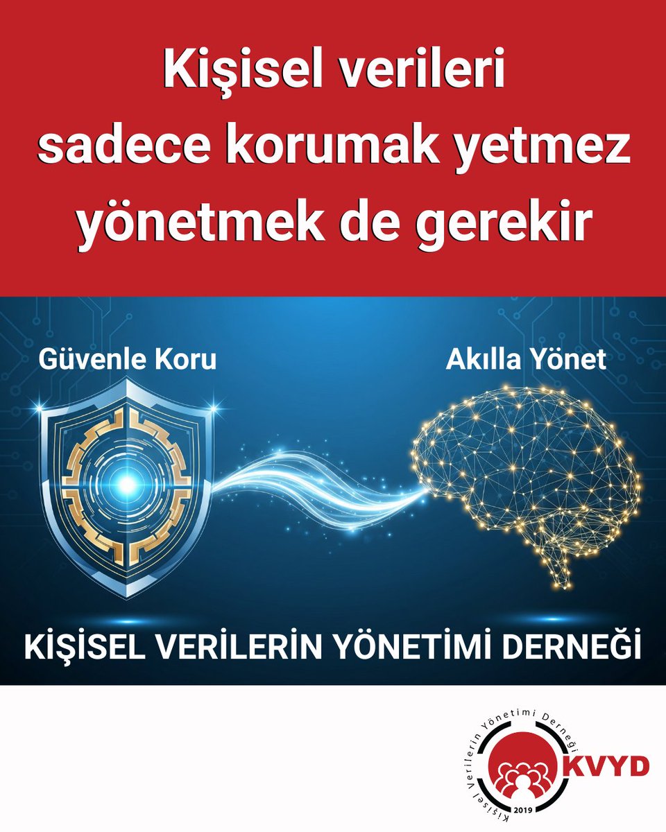 Kişisel Verilerin Yönetimi Derneği (KVYD) kişisel verilerin; mevzuatın güvencesinde güvenle korunmasını, profesyonel bir vizyonla akılla yönetilmesini gözetir.