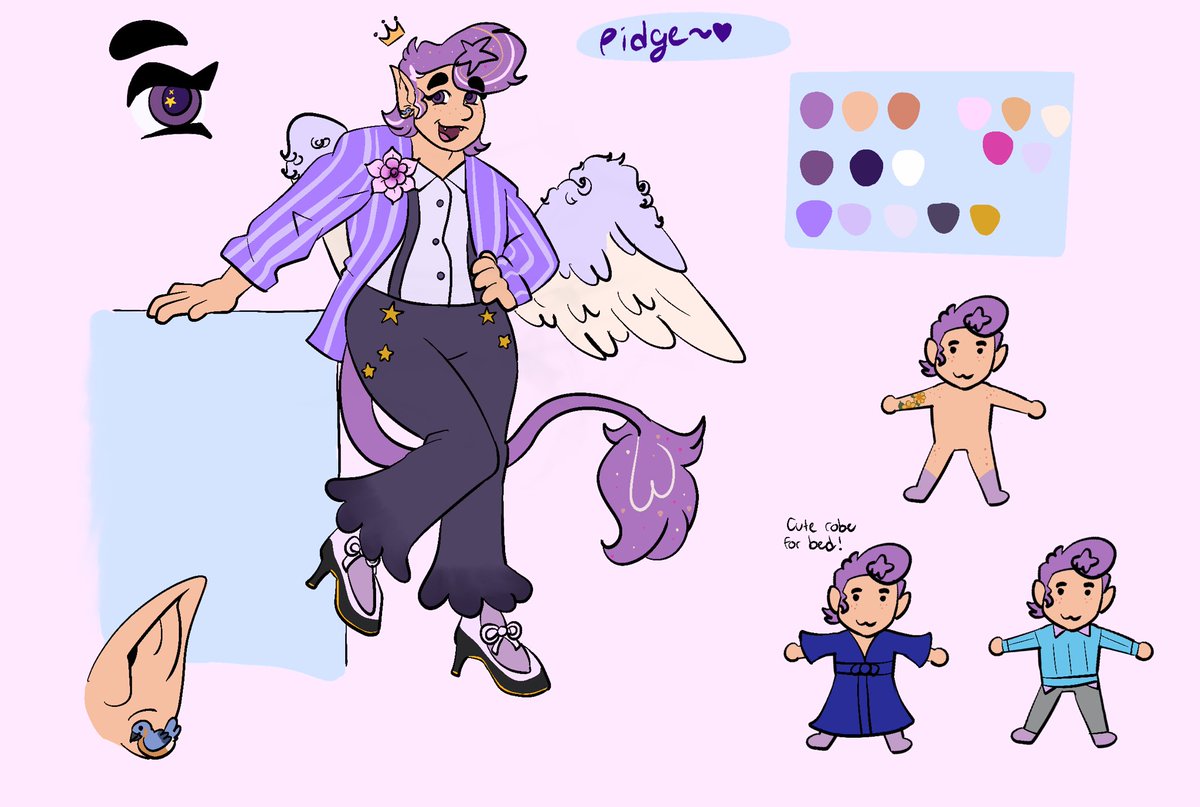 SNEASLER's tweet photo. c💜mmissi💜n from {@}phoby_lee!! he helped me redesign my peri. 🥹🙏
#fop / #fopanw / #fairlyoddparents / #fopperiwinkle / #periwinkle / #fopperi / #peri https://t.co/unIn0In3or