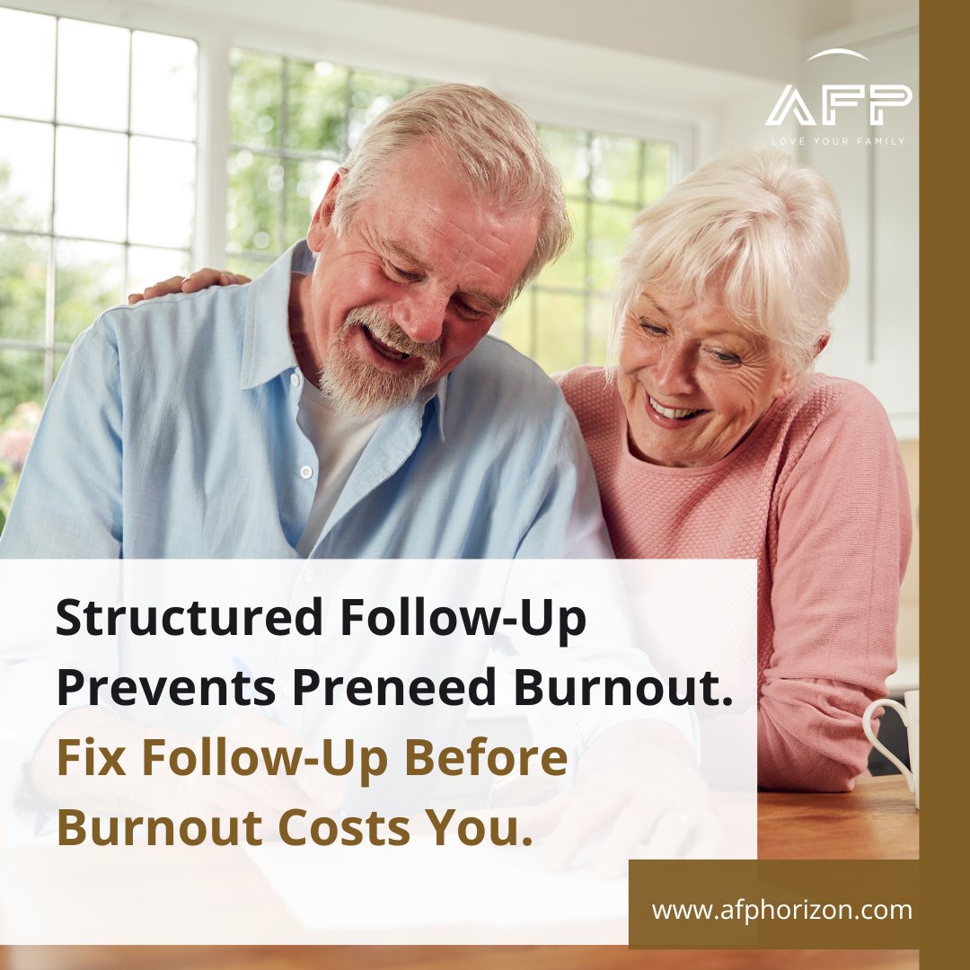 afpHorizon's tweet photo. Families move forward when follow-up feels thoughtful &amp; meaningful.
Without structure, teams burn out &amp; opportunities stall.
AFP helps #funeralhomes create nurturing systems that respect families &amp; support staff.

Partner with #AFP: https://t.co/FckKRZBmgp

#Preneed #funeral https://t.co/a3YtCLxtkI