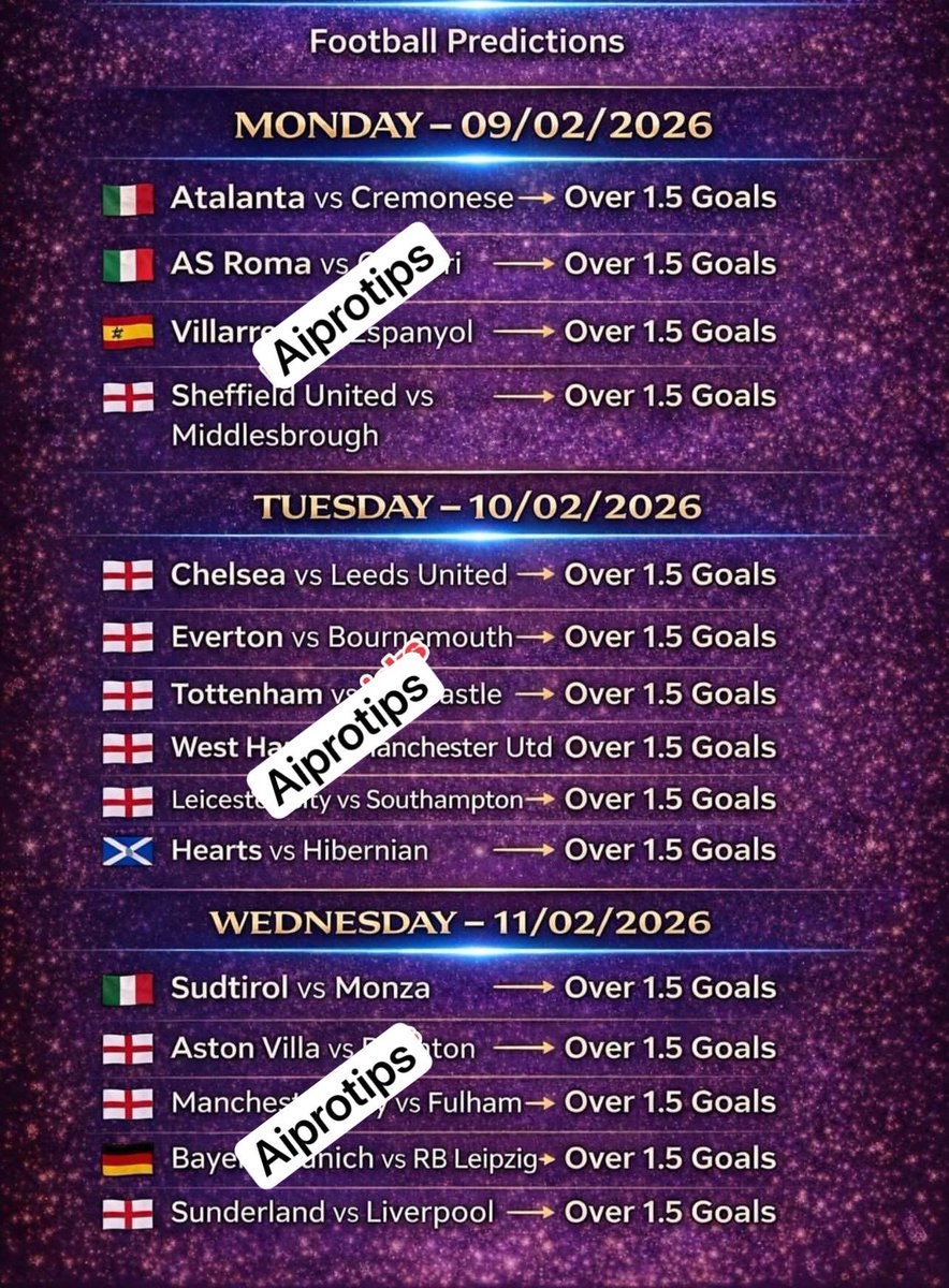 Aiprotips 2 goals needed here
Goodluck mates