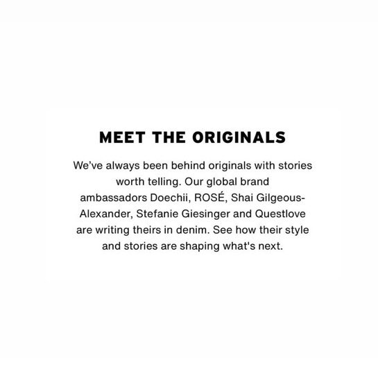 Pinkbasee's tweet image. ROSÉ has officially been announced as LEVI's global brand ambassador.