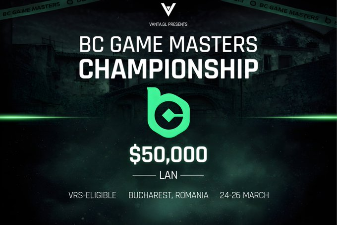 bcgamemasters's tweet image. 🚨Registration opens in 24 Hours 🚨

BC GAME MASTERS CHAMPIONSHIP

💰$50,000 Prize Pool
📍Bucharest, Romania
📅March 24–26
🏆VRS Eligible

 More details🤩
👉bgm.vanta.gl