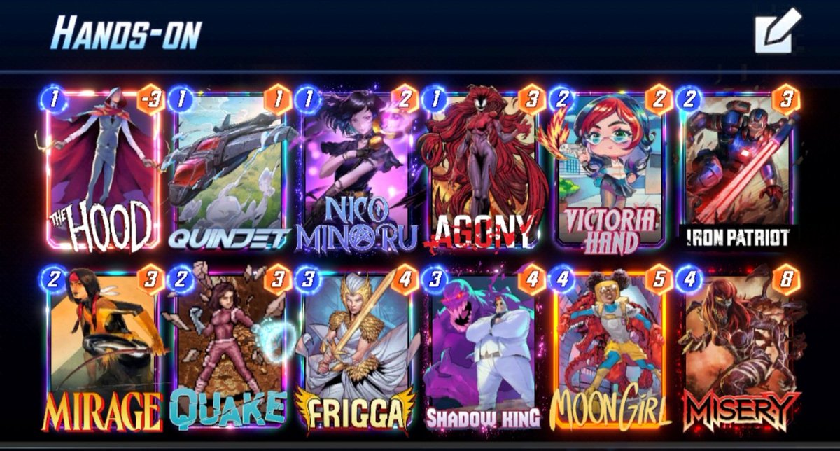 31st Infinity Rank achieved 💯 🏄‍♂️

{Without the new season pass character}

From 73-93 I used a Shou-Lao Deck, From 93-100 I used Victoria Hand (Quake was the MVP). 🥳🎉 

Good luck everyone 🙌