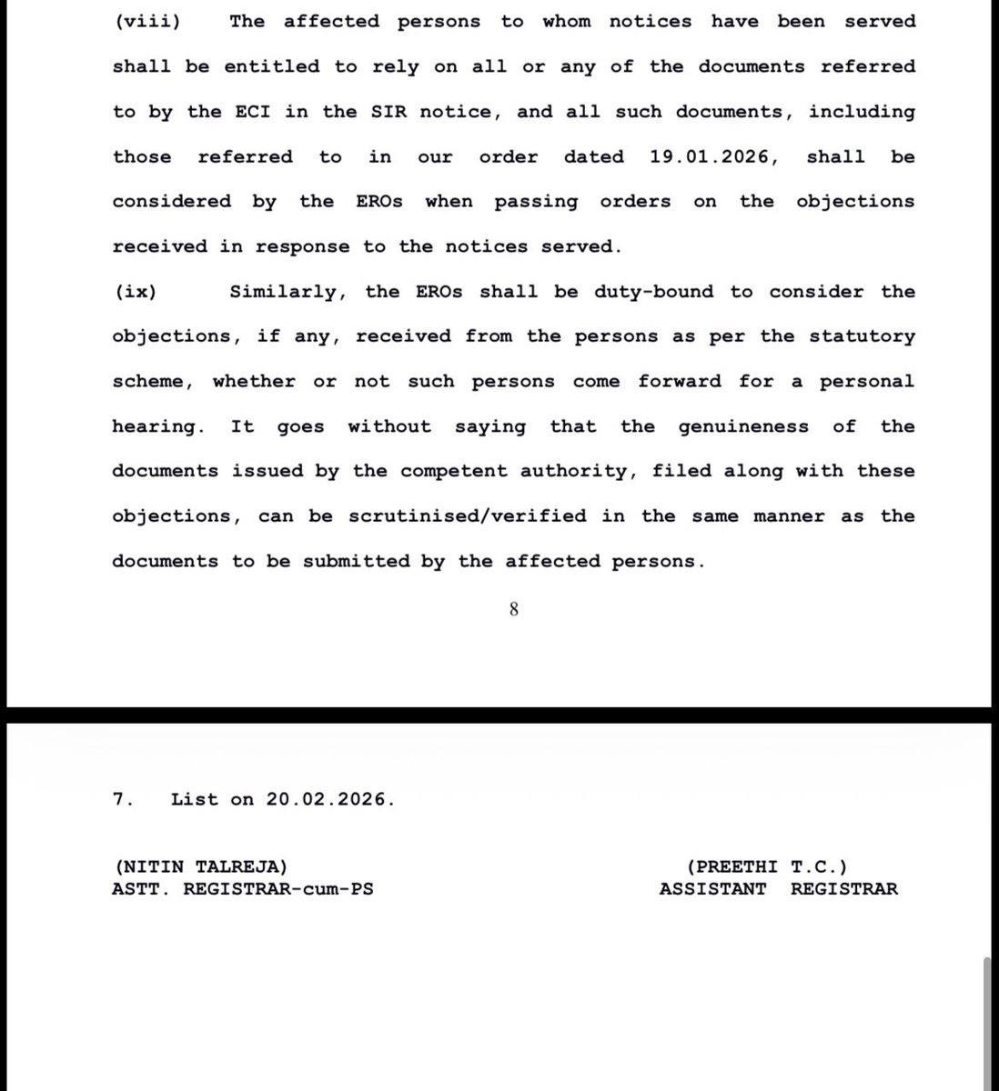 The directions passed by the Supreme Court today in the West Bengal SIR matter.

#SupremeCourt #WestBengal #SIR #ElectionCommission