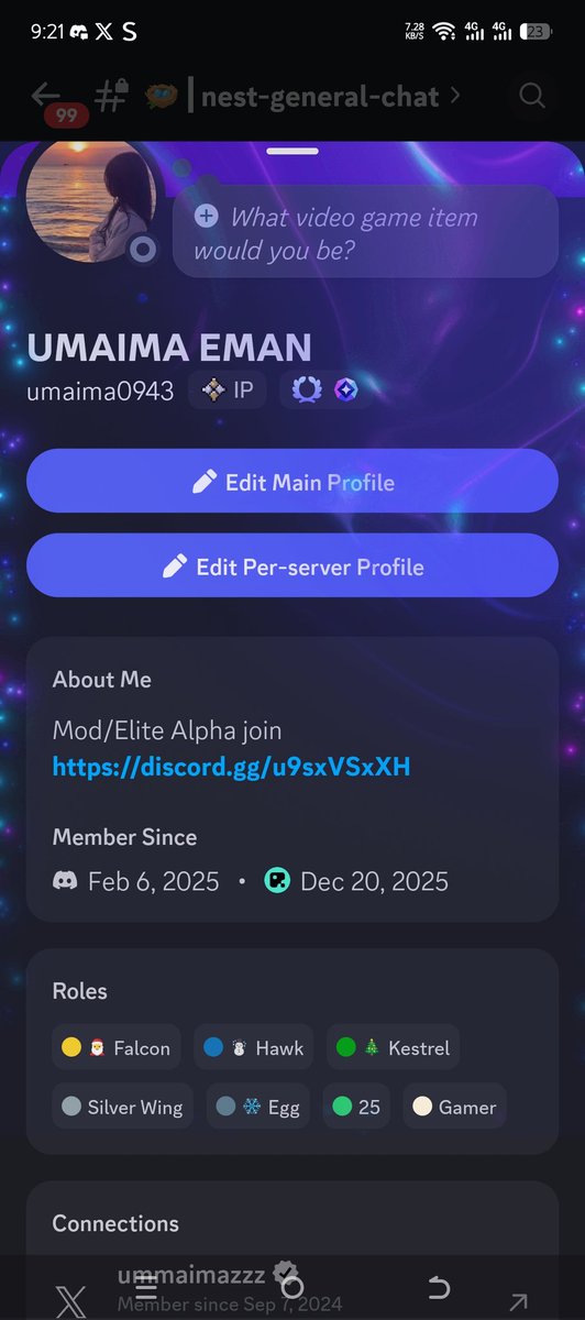 ummaimazzz's tweet photo. Just leveled up to the Falcon role today! ๐
Big thanks to everyone for the support community๐
Time to start a whole new chapter! #FalconMode #LevelUp https://t.co/t7fd11cYIW