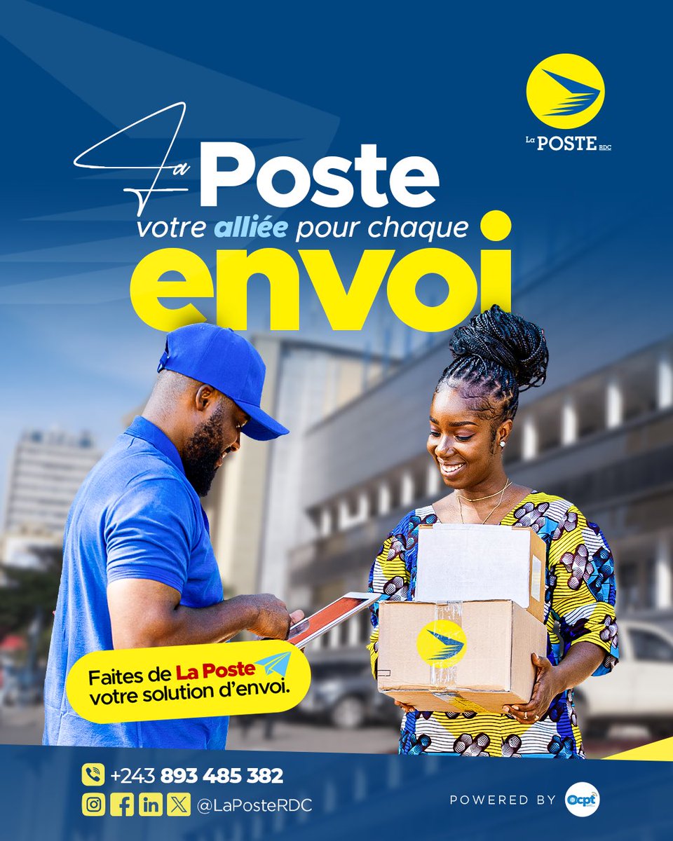 La Poste RDC🇨🇩 tweet media