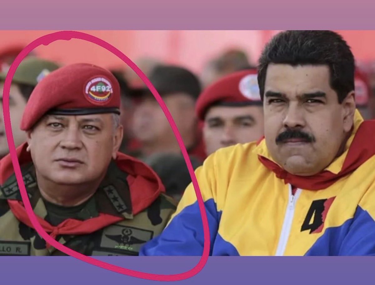 No habrá paz en Venezuela ni en Colombia, ni en América Latina, hasta que no caiga Diosdado Cabello.

Trump, entre por él.