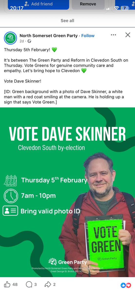 North Somerset Labour Party tweet media