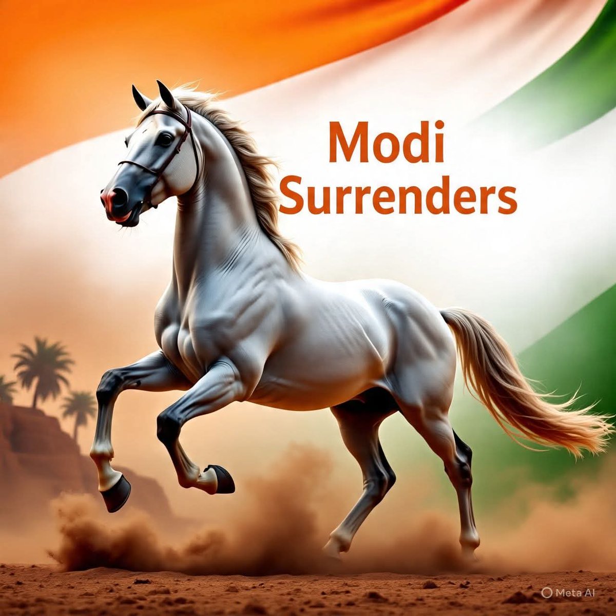 Arvindsirlko's tweet photo. ट्रंप का 'दिग्विजय घोड़ा' निकल चुका! दुनिया सम्राट मानने को तैयार, मोदी ने पहले ही घुटने टेक दिए: 'घोड़ा मत लाना, हम तो आपके!' 😏🇺🇸🇮🇳
#TrumpModiDeal #TrumpIndia #ModiSurrenders #Surrender #Digvijaypartrump https://t.co/yCuiCKpajn