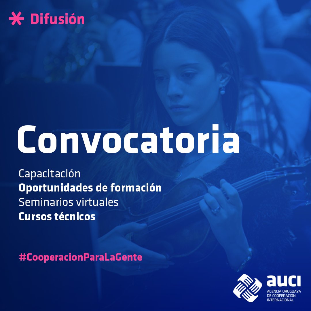AuciUruguay's tweet image. 👉𝗖𝗼𝗻𝘃𝗼𝗰𝗮𝘁𝗼𝗿𝗶𝗮
Difundimos las oportunidades brindadas para febrero y marzo por parte de la Secretaría General Iberoamericana (SEGIB)

✅Más información: lnkd.in/d_qtjv2e

#cooperaciónparalagente