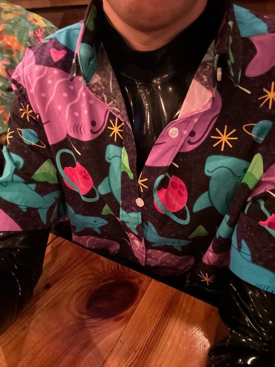 Last Saturday was fun I wore latex under clothing first time in public 👀😏