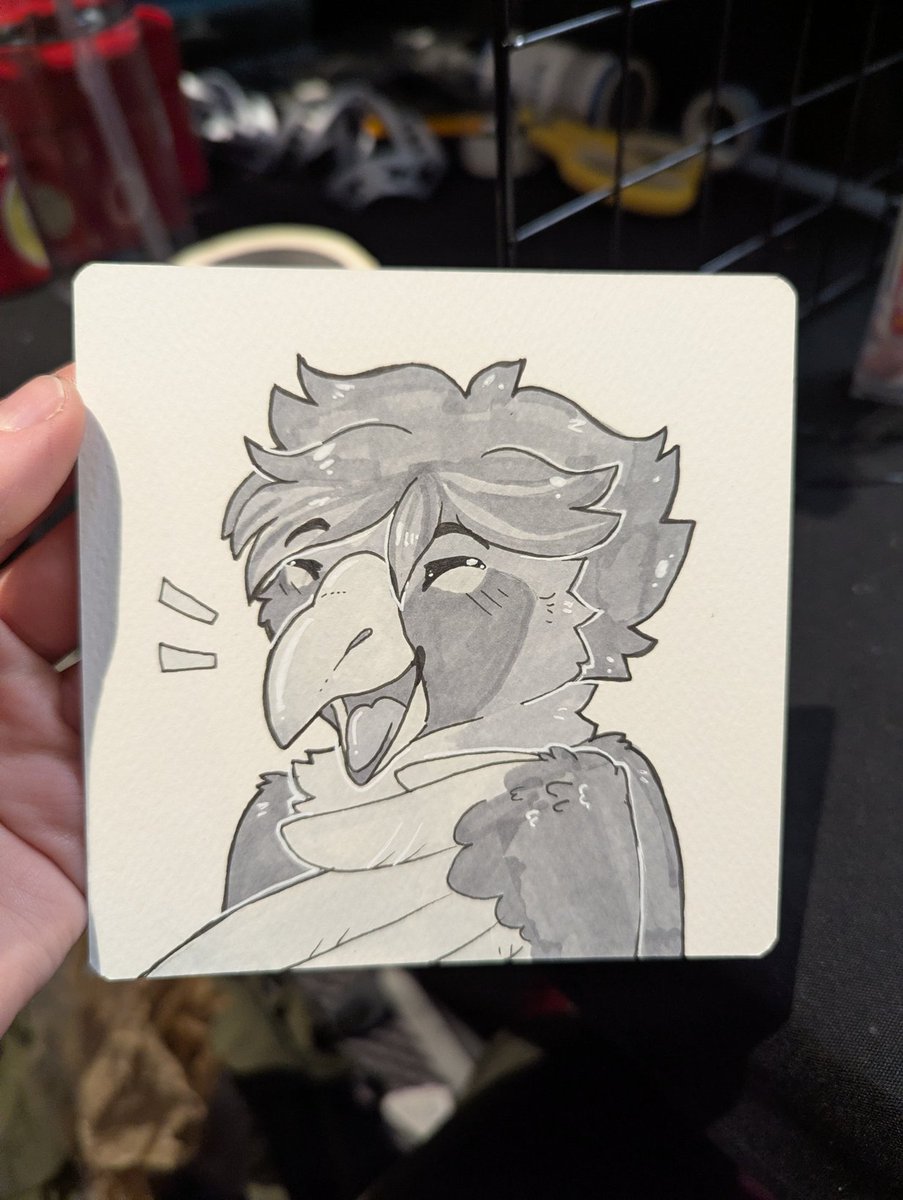 Some of the doodles I managed to do ! I wish so bad I could do more but damn did these take me out by the end of the con