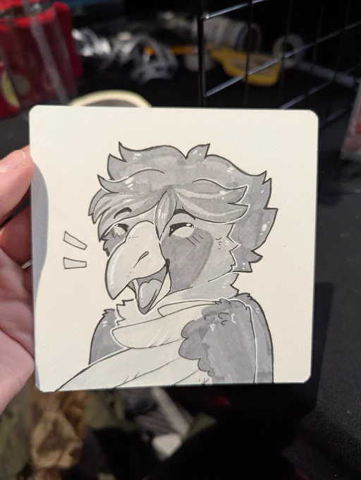 Some of the doodles I managed to do ! I wish so bad I could do more but damn did these take me out by the end of the con 